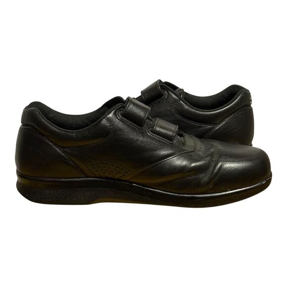 SAS Time Out Black Leather Strap Comfort Shoes Men's Size 13 Orthopedic Walking - Picture 7 of 8